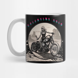 Galentines gal black and white Mug